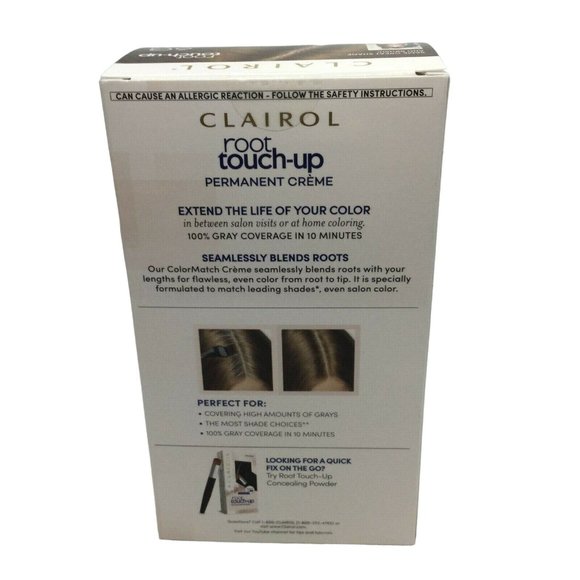Lot 2 Clairol Nice 'n Easy Root Touch Up Hair Color Kit #6G LIGHT GOLDEN BROWN - Picture 6 of 7